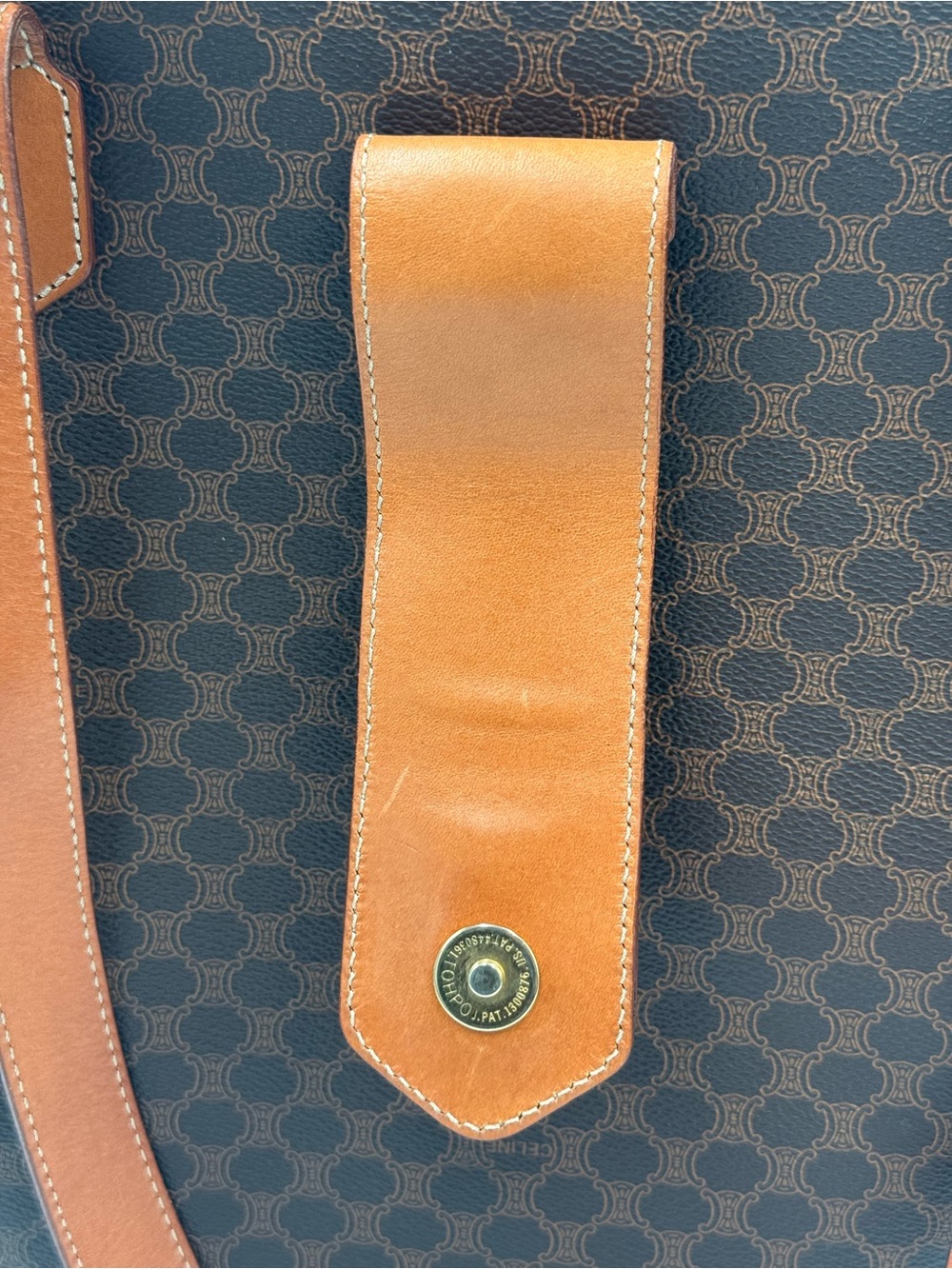 Celine Triomphe Monogram Large Tote - Picture 13 of 13